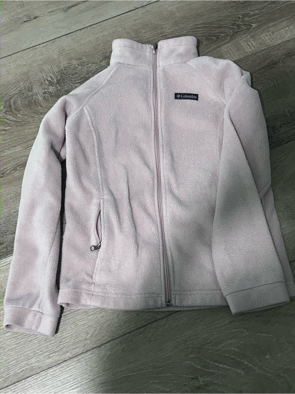 Columbia Kids Pink Full-Zip Fleece Jacket